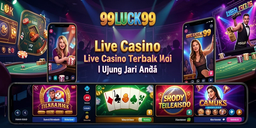 Tampilan gameplay seru dan interaktif di 99LUCK99 Live Casino.