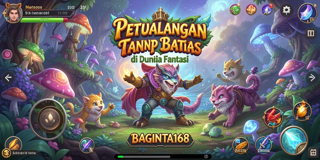Tampilan gameplay BAGINTA168 yang menawan dan penuh aksi.
