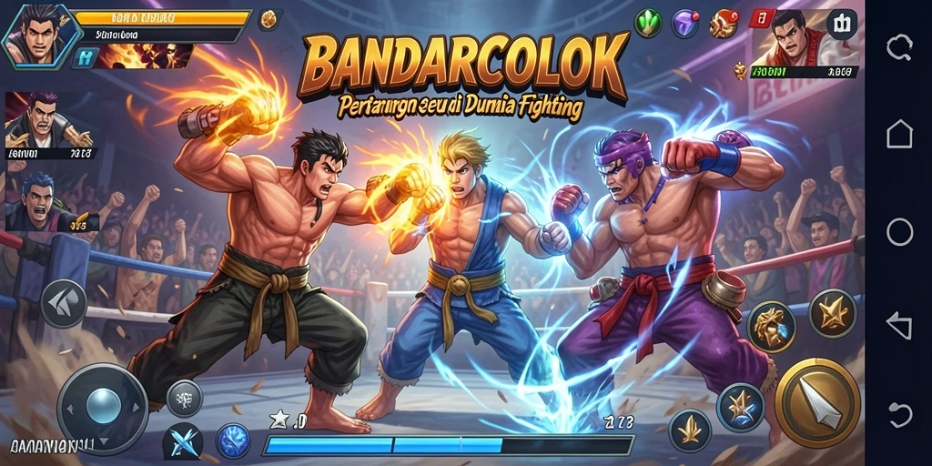 Gameplay seru BANDARCOLOK dengan aksi Fighting mendebarkan.