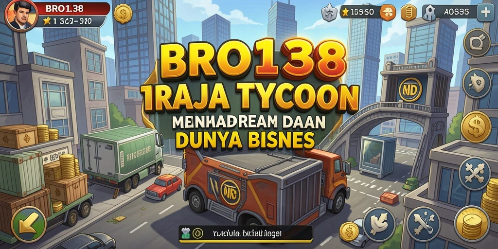 Tampilan gameplay <strong>BRO138</strong> yang menakjubkan dalam membangun kerajaan bisnis.