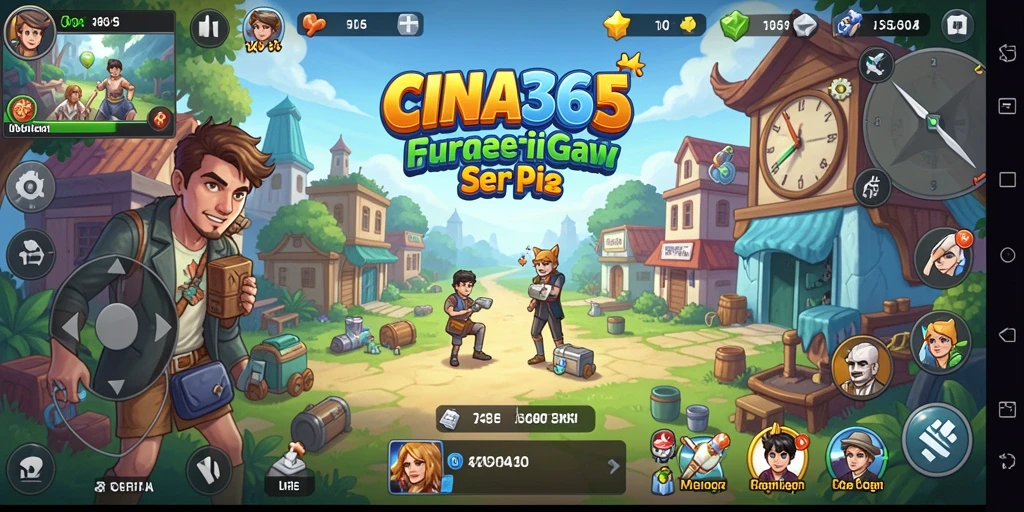 Tampilan screenshot CINA365 yang menunjukkan gameplay Idle yang menarik.