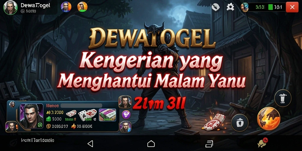 Tangkap momen menegangkan dalam gameplay DEWATOGEL yang penuh teror.