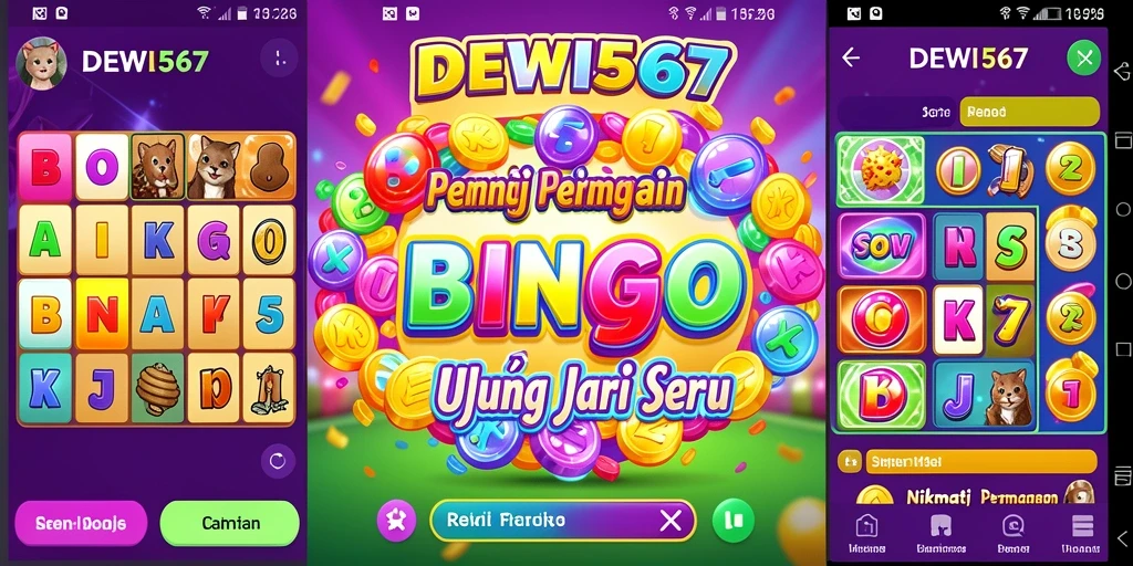 Tampilan gameplay seru dari DEWI567 yang menantang.