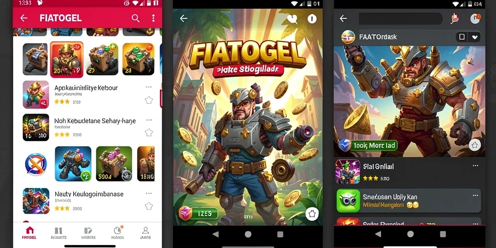 Tampilan aplikas FIATOGEL dengan fitur Utility yang memudahkan.