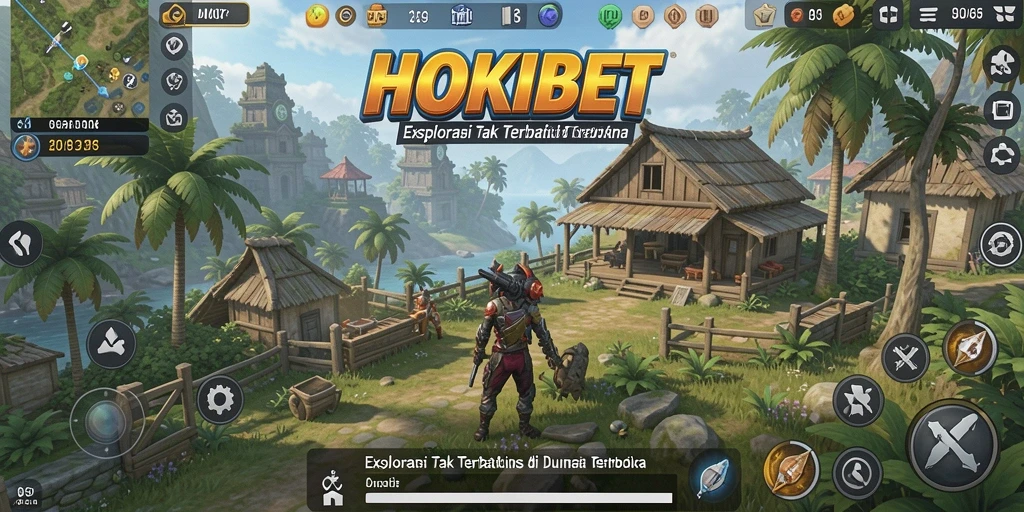 Gameplay HOKIBET menampilkan petualangan menjelajahi dunia terbuka yang menarik.