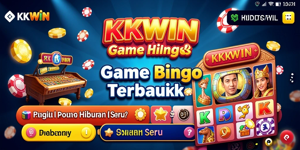 Tampilan gameplay KKWIN yang seru dan penuh warna.
