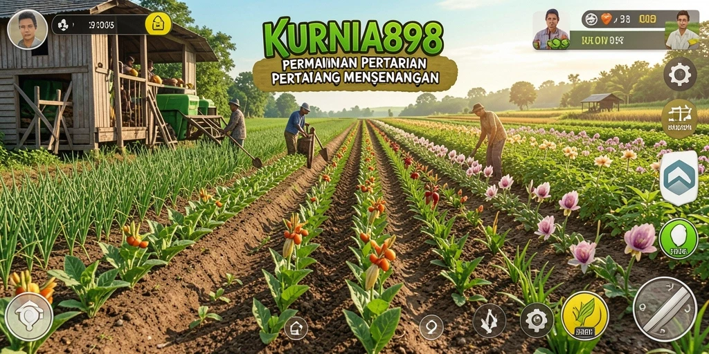Tampilan gameplay KURNIA898 yang menarik dalam bertani.
