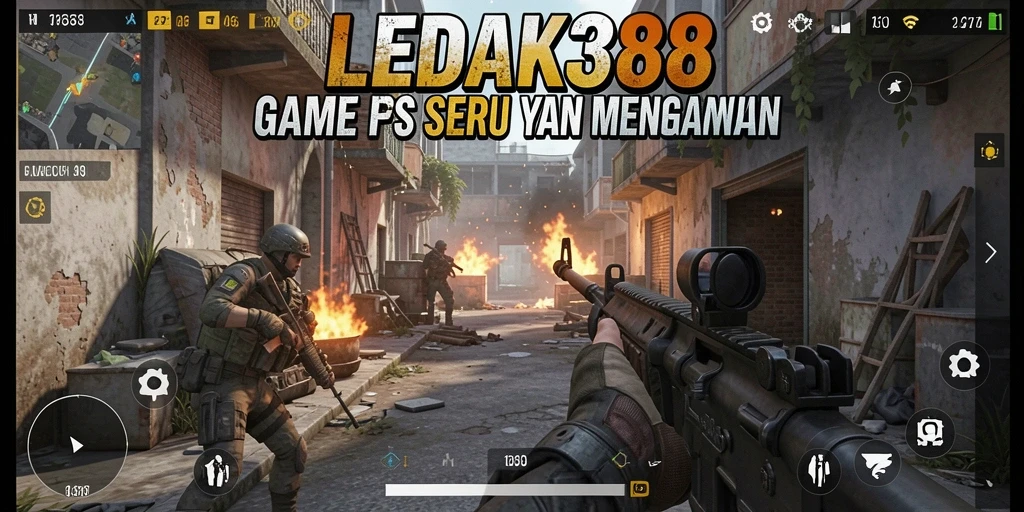 Tampilan gameplay menegangkan dalam <strong>LEDAK388</strong> yang penuh aksi.
