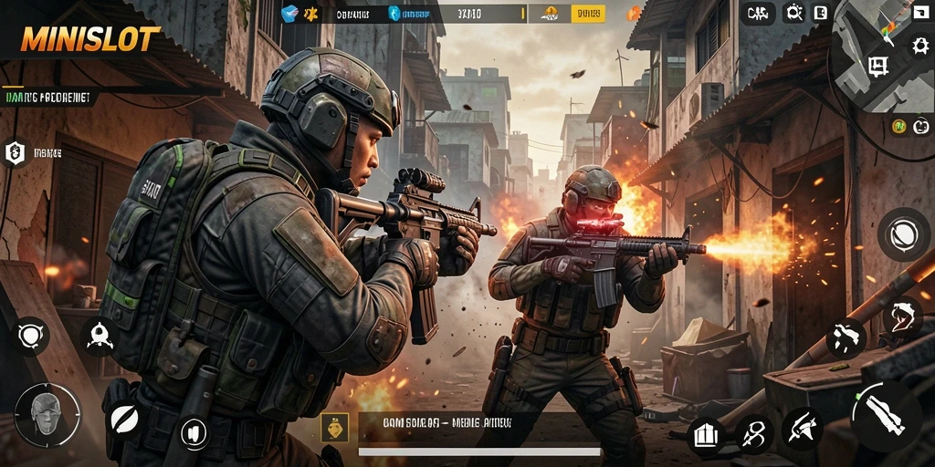 Gameplay menarik dari MINISLOT dengan aksi FPS yang menegangkan.