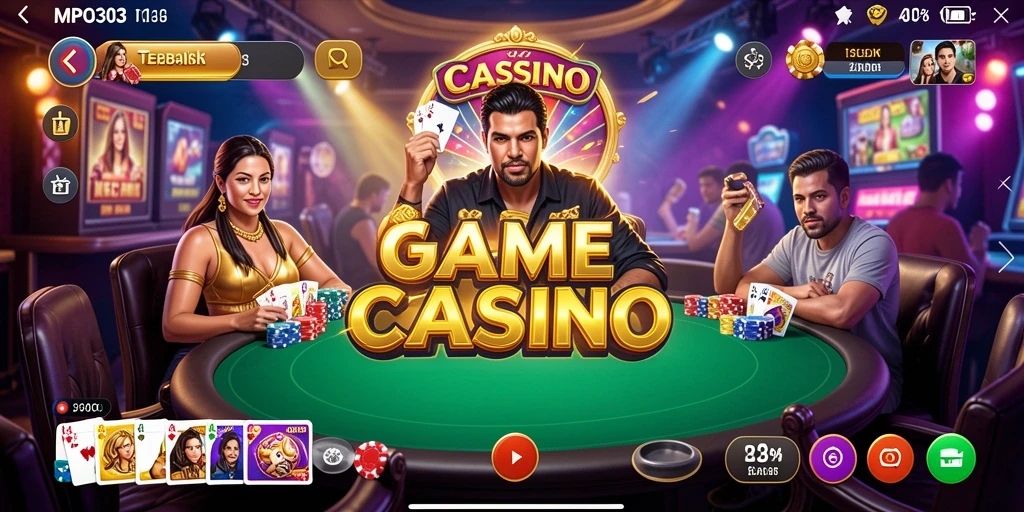 Tampilan gameplay Live Casino di MPO303 yang menarik dan interaktif.