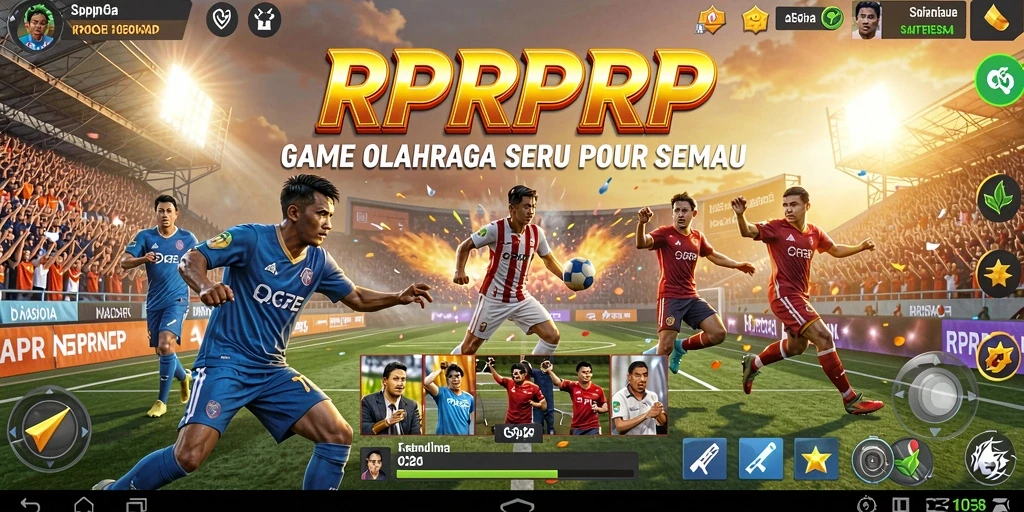 Tampilan menarik dari gameplay RPRPRP yang penuh aksi.