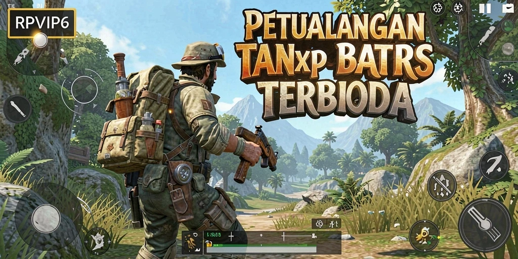Gameplay RPVIP6 yang menakjubkan dan imersif dalam dunia terbuka.