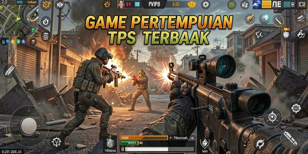 Tampilan menarik dalam gameplay TPS RPVIP8 yang mendebarkan.