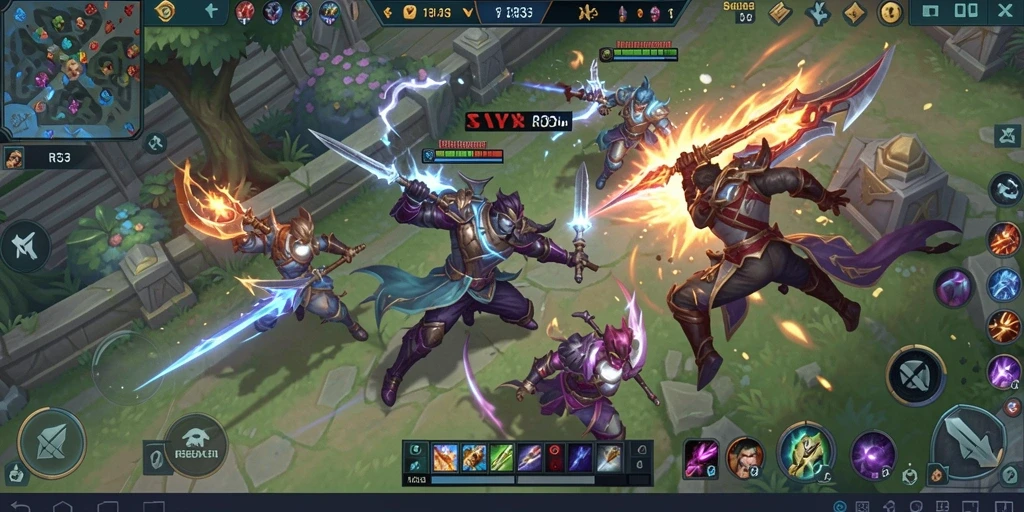 Tampilan gameplay seru dan strategis di RR33.