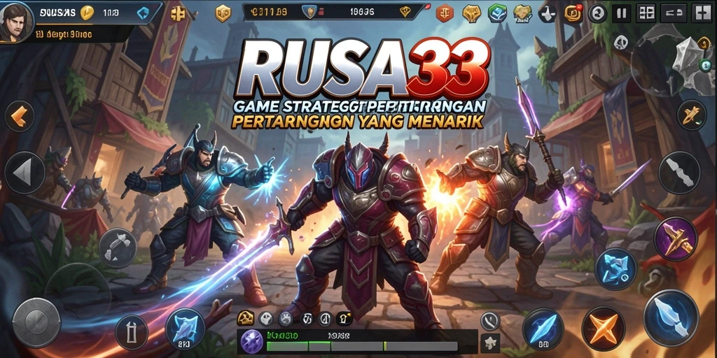 Tampilan gameplay RUSA33 yang mendebarkan dan penuh strategi.