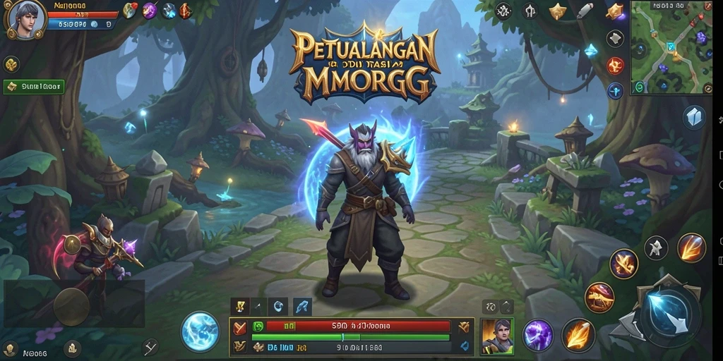 Tampilan gameplay yang menakjubkan dalam dunia MMORPG S80.