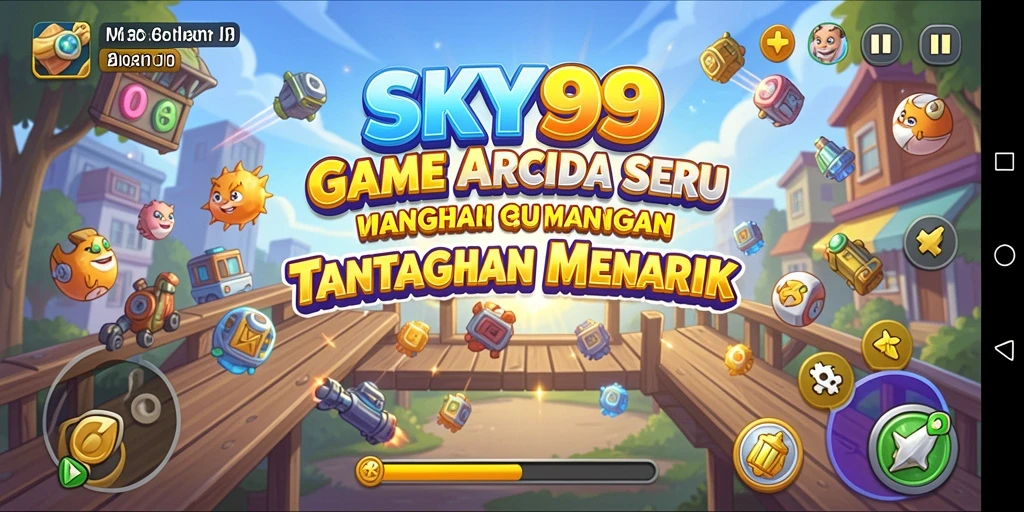 Screenshot menunjukkan aksi seru dari permainan SKY99 yang penuh tantangan.