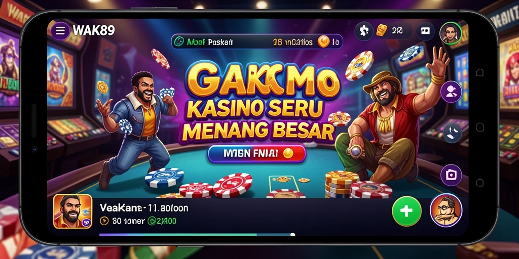 Tampilan gameplay menarik di WAK89 dengan efek grafis yang menawan.